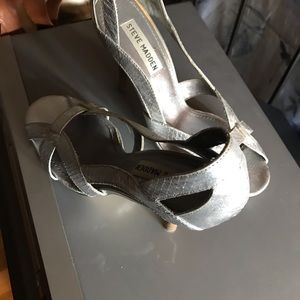 Silver heels
